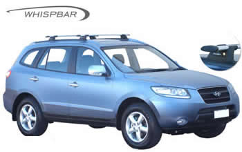 Yakima Whispbar roof racks Hyundai Santa Fe